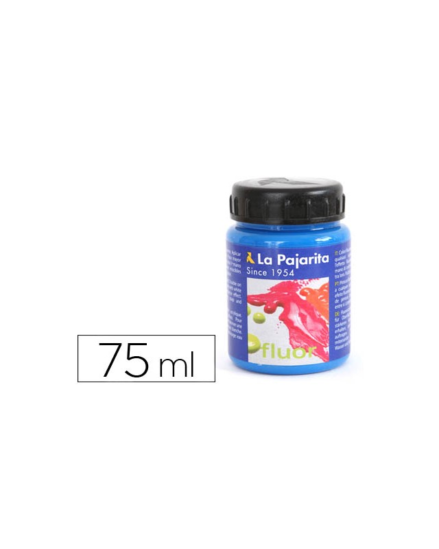 Pintura acrilica la pajarita f-05 azul luminoso 75ml