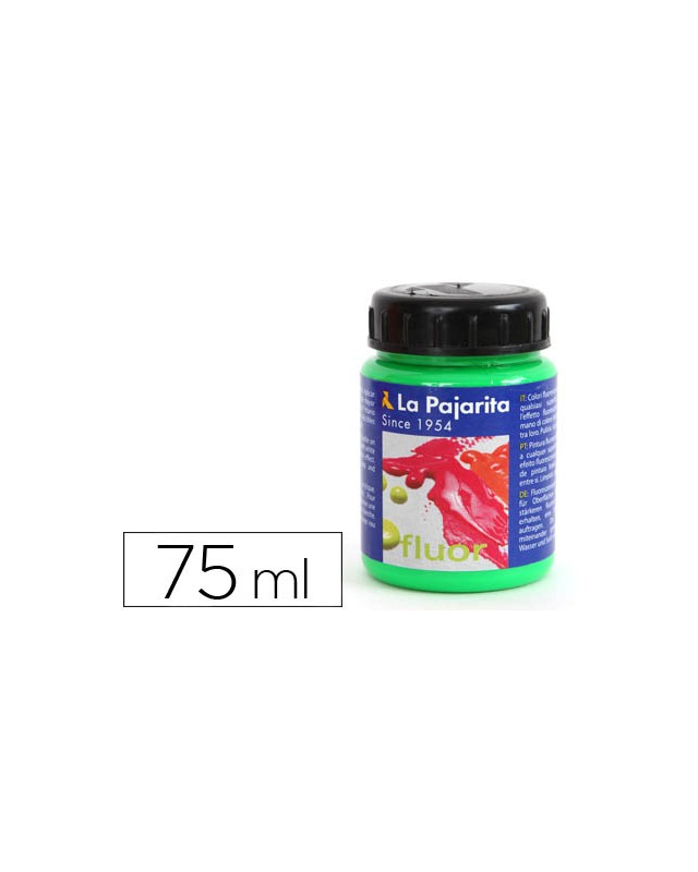 Pintura acrilica la pajarita f-06 verde cesped 75ml