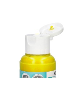 Pintura acrilica liderpapel bote de 80 ml amarillo