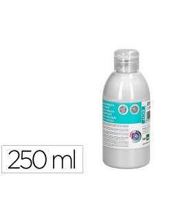 Pintura acrilica liderpapel bote de 250 ml blanco