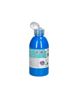 Pintura acrilica liderpapel bote de 250 ml cian