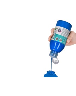 Pintura acrilica liderpapel bote de 250 ml cian