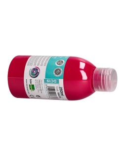 Pintura acrilica liderpapel bote de 250 ml magenta