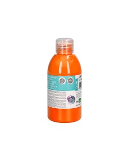 Pintura acrilica liderpapel bote de 250 ml naranja