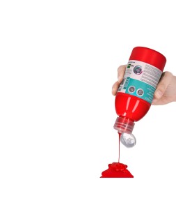 Pintura acrilica liderpapel bote de 250 ml rojo