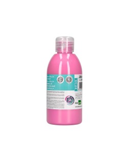 Pintura acrilica liderpapel bote de 250 ml rosa