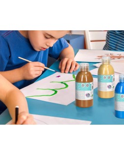 Pintura acrilica liderpapel bote de 250 ml rosa