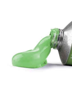 Tempera gouache liderpapel tubo de aluminio de 60 ml color verde claro