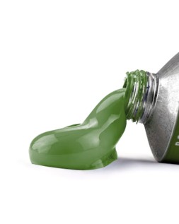 Tempera gouache liderpapel tubo de aluminio de 60 ml color verde oscuro