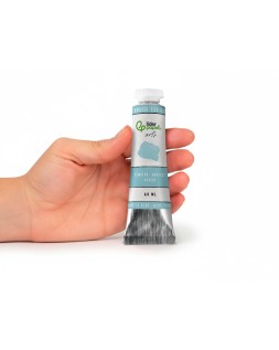 Tempera gouache liderpapel tubo de aluminio de 60 ml color azul turquesa