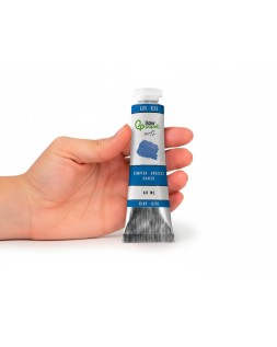 Tempera gouache liderpapel tubo de aluminio de 60 ml color azul