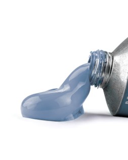 Tempera gouache liderpapel tubo de aluminio de 60 ml color azul grisaceo