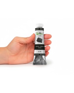 Tempera gouache liderpapel tubo de aluminio de 60 ml color negro marfil