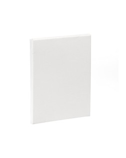 Bastidor liderpapel 4p lienzo grapado trasero algodon 100% marco pawlonia 1,8x3,8 cm bordes madera 33x22 cm
