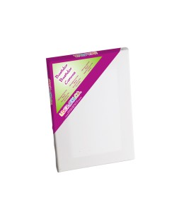 Bastidor liderpapel 6f lienzo grapado trasero algodon 100% marco pawlonia 1,8x3,8 cm bordes madera 41x33 cm