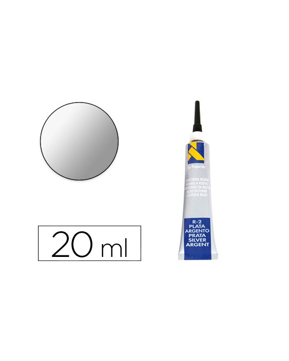 Contorno relieve la pajarita plata r-2 tubo 20 ml