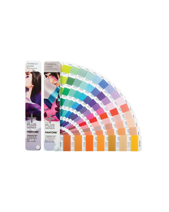 Guia de colores pantone plus formula guide incluye indice de colores y acceso web de pantone para diseño