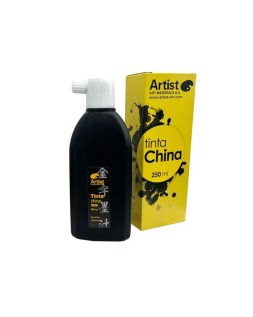 Tinta china artist negra bote 250 ml
