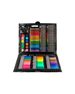 Estuche de pintura liderpapel plastico 150 piezas 36x31x4 cm