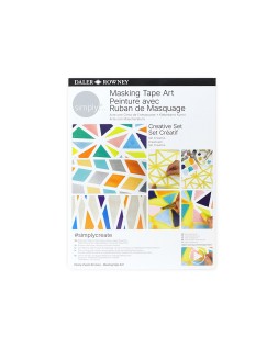Set de pintura daler rowney simply creativo masking