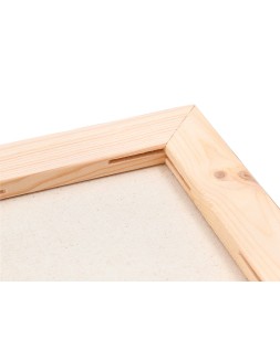 Bastidor liderpapel lienzo grapado trasero algodon 100% 12x12 cm gramaje 280g/m2