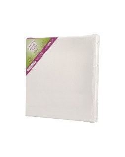 Bastidor liderpapel lienzo grapado trasero algodon 100% 20x20 cm gramaje 280g/m2