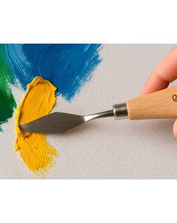 Espatula para pintura liderpapel metalica mango de madera juego de 5 unidades tamaños surtidos certificado