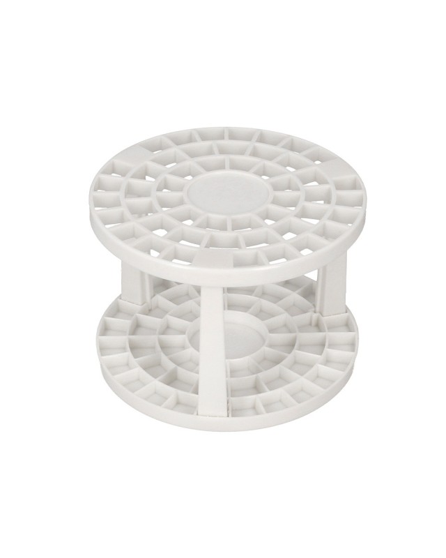 Soporte para pinceles liderpapel de plastico 46 agujeros 14,5x14,5x10 cm