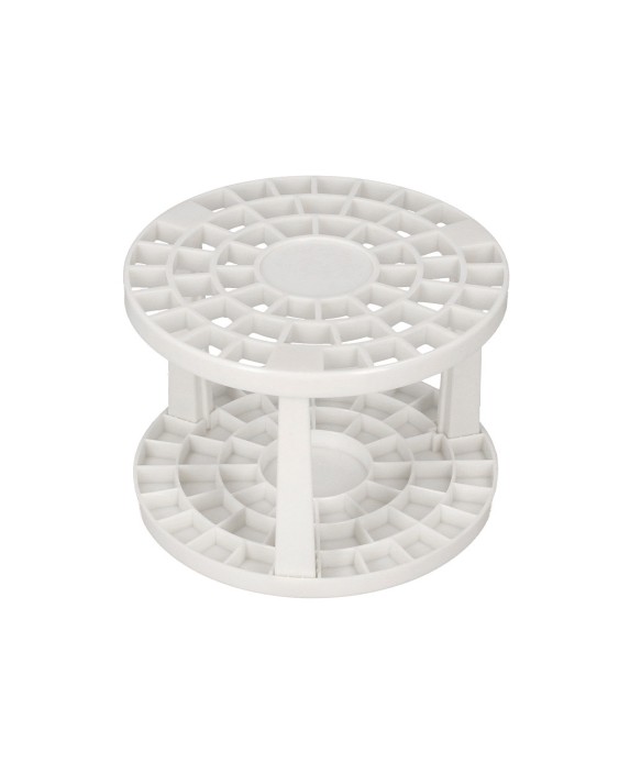 Soporte para pinceles liderpapel de plastico 46 agujeros 14,5x14,5x10 cm
