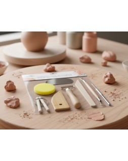 Instrumentos de modelar liderpapel pack 8 herramientas surtidas certificado fsc