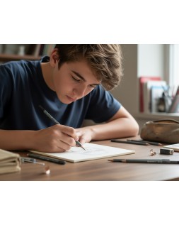 Lapiz de grafito liderpapel caja 6 unidades durezas surtidas certificado fsc