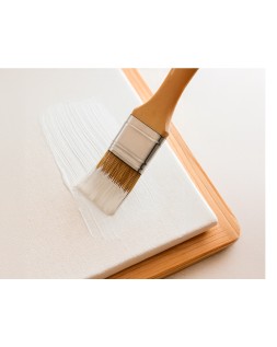 Gesso acrilico liderpapel aditivo preparador de superficies bote de 1 litro