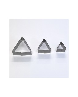 Cortador metalico sio-2 triangulo set de 3 piezas