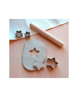 Cortador metalico sio-2 estrella set de 3 piezas