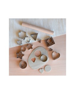 Cortador metalico sio-2 estrella set de 3 piezas