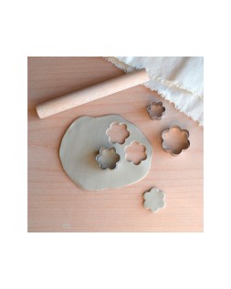 Cortador metalico sio-2 flor set de 3 piezas