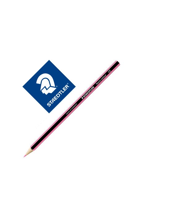 Lapiz de color staedtler wopex ecologico magenta