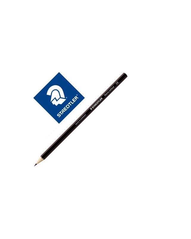 Lapiz de color staedtler wopex ecologico marron