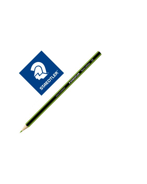 Lapiz de color staedtler wopex ecologico verde claro