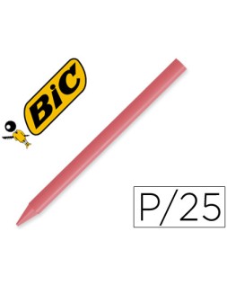 Lapices plastidecor unicolor rosa-11 caja con 25 lapices