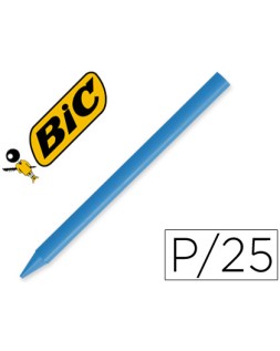 Lapices plastidecor unicolor azul claro-29 caja con 25 lapices