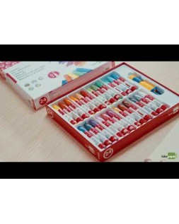 Lapices cera semi blanda lider papel caja de 24 unidades colores surtidos