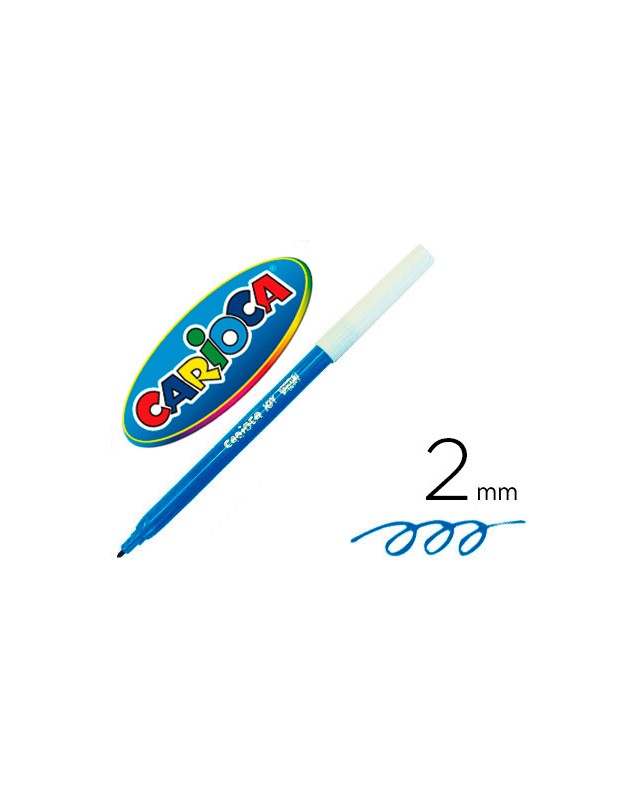 Rotulador carioca joy azul unidad