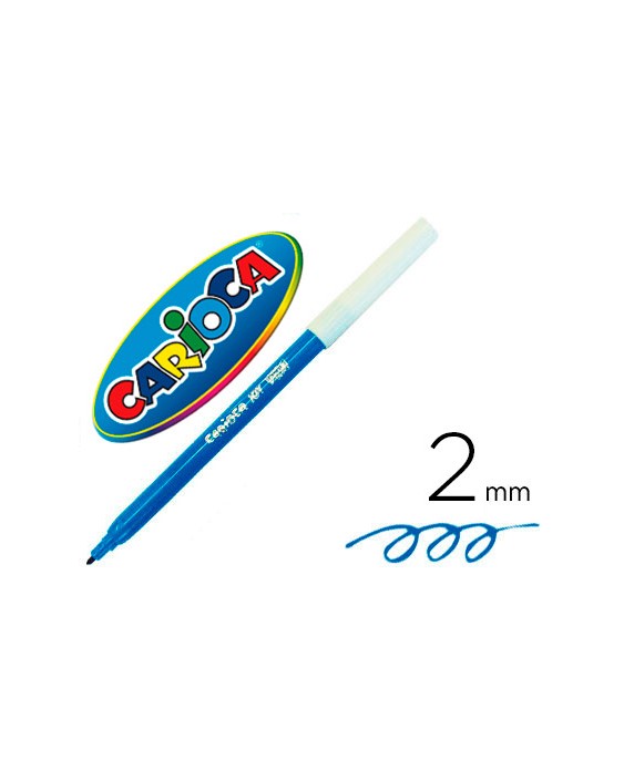 Rotulador carioca joy azul unidad