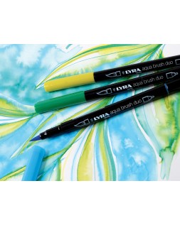 Rotulador lyra aqua brush duo caja de 24 colores