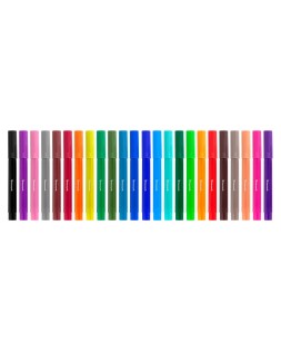 Rotulador liderpapel jumbo caja de 24 unidades colores surtidos