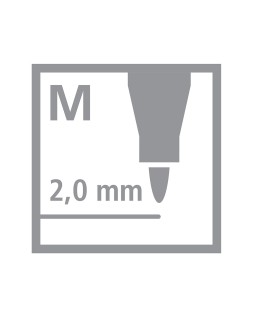 Rotulador escolar stabilo powe r caja de 18 unidades colores surtidos