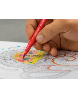 Rotulador alpino dual artist color experience estuche de 12 unidades colores surtidos