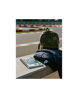 Agenda escolar liderpapel 26-27 espiral cars dia pagina a5 bilingue 80g papel fsc coche azul