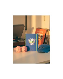 Agenda escolar liderpapel 26-27 espiral graphic dia pagina a5 bilingue 80g papel fsc chill